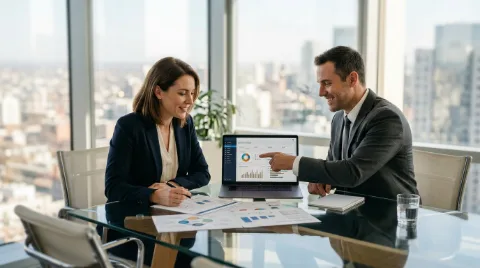 Corporate HR team planning employee relocation program with iMove Global move management