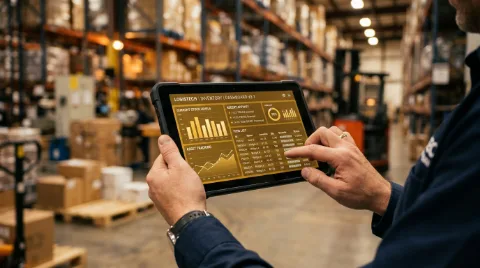 Digital inventory management system tracking all items stored at iMove facilities